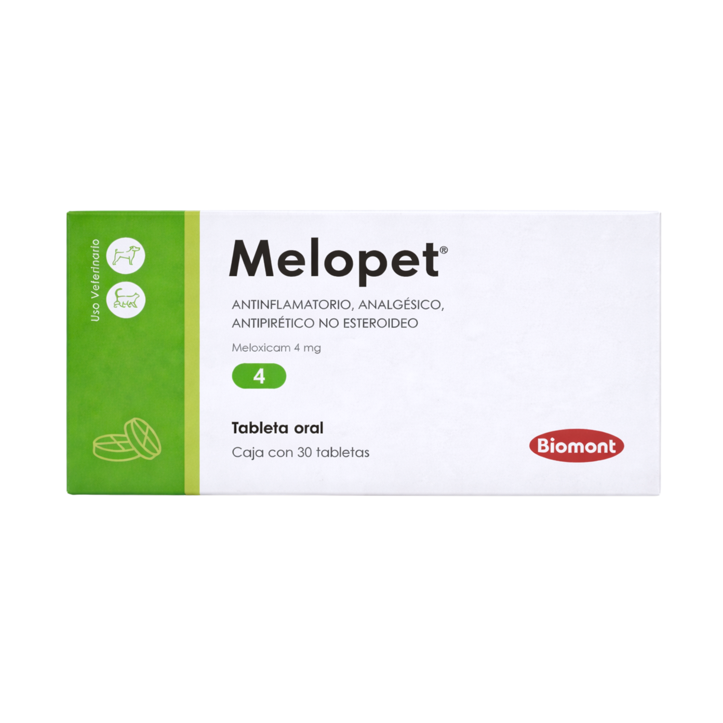Melopet 4 Caja 30 Tabletas