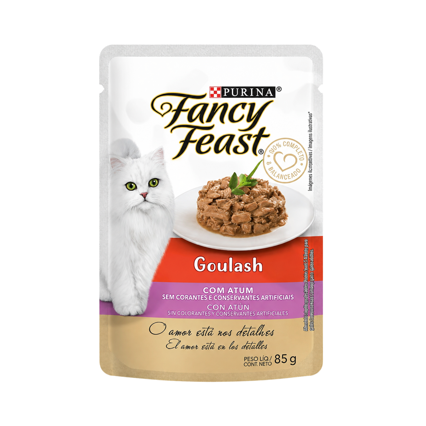 FANCY FEAST ESTOFADO CON TUNA POUCH 85G