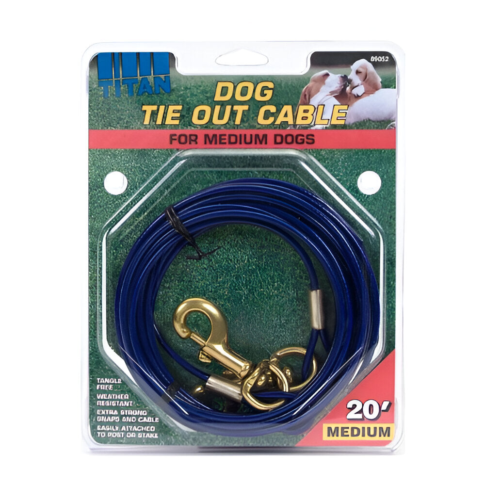 Cable Exterior Mediano Perros 20'