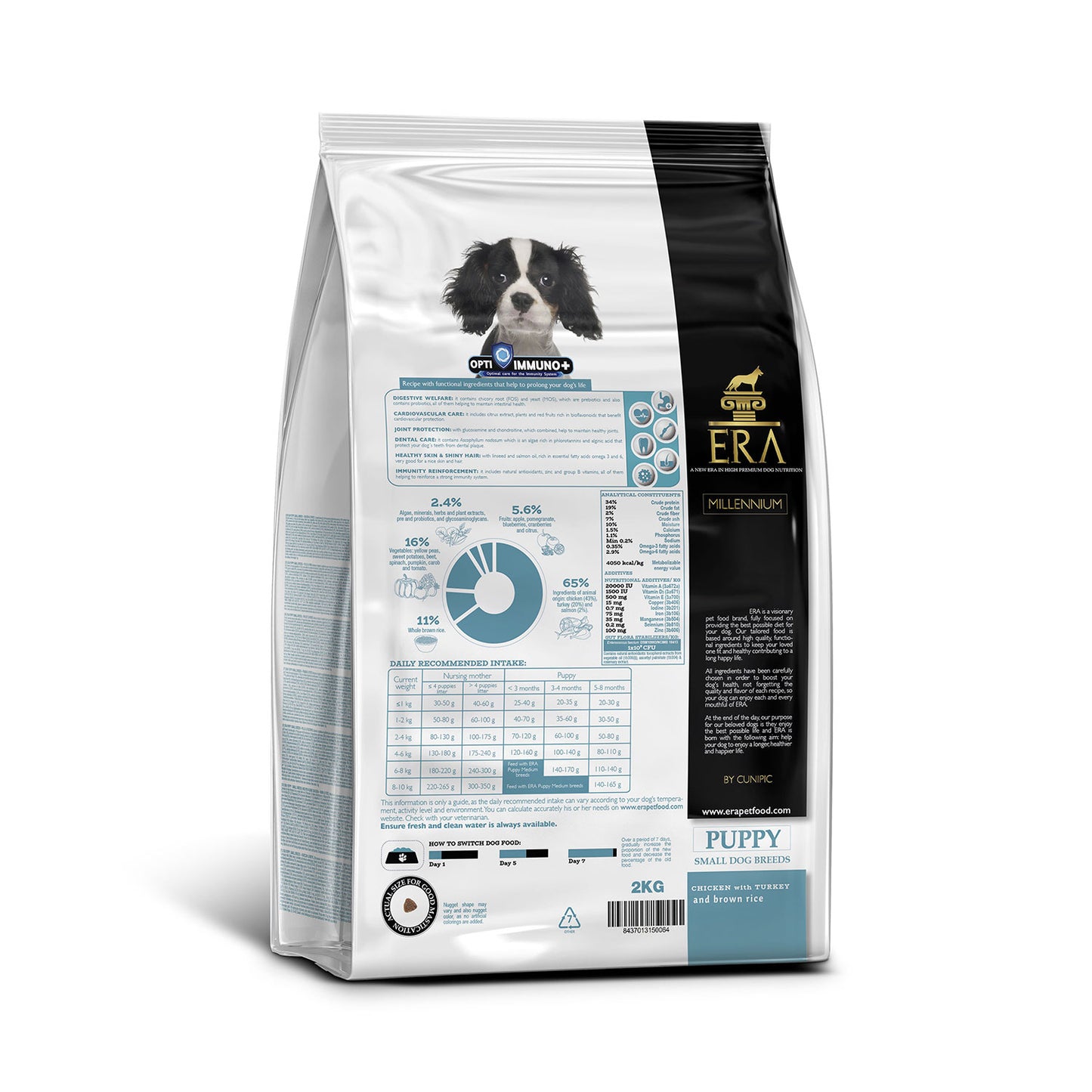 Alimento Seco para Perros Era Cachorros Raza Pequeña 2 Kg