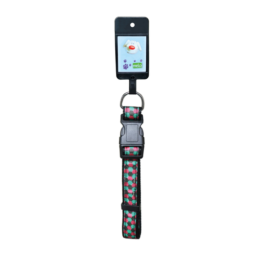 Collar Verde +Rosa - 48-70Cm