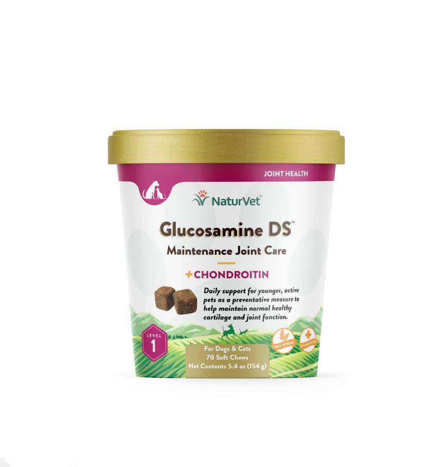 Vitaminas NaturVet Glucosamina Masticable Nivel 1