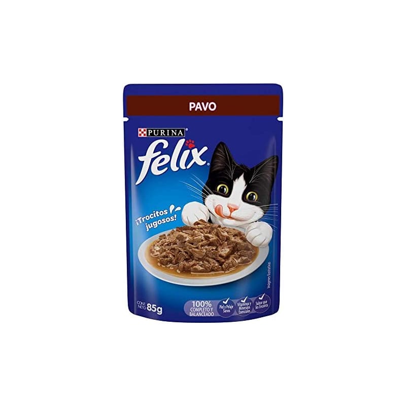 Purina Felix Pavo En Salsa 85G