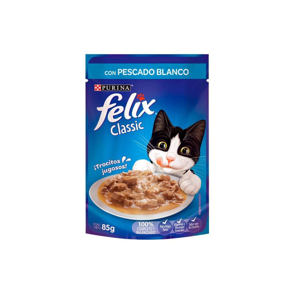 Purina Felix Pescado En Salsa 85G