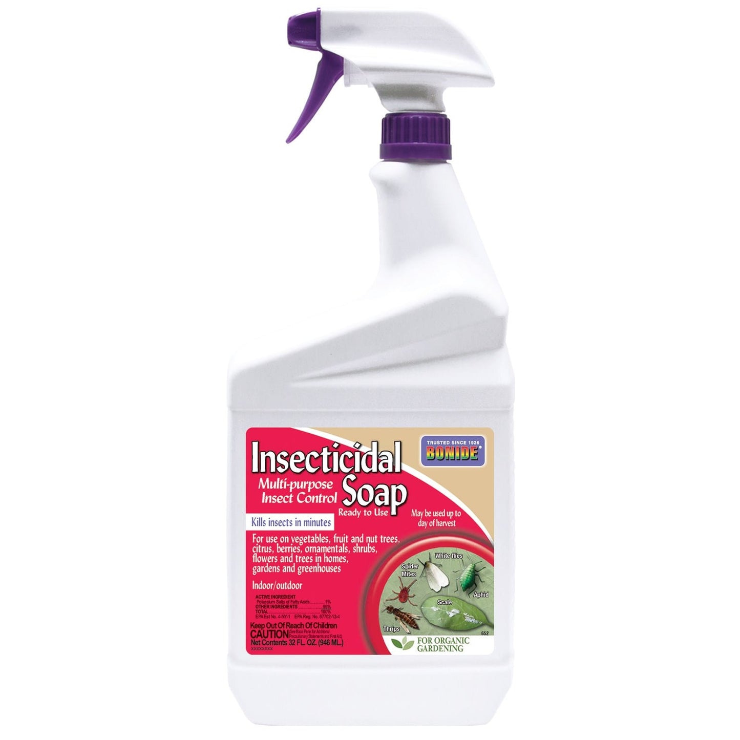 Bonide 652 Insecticida Soap Bottle