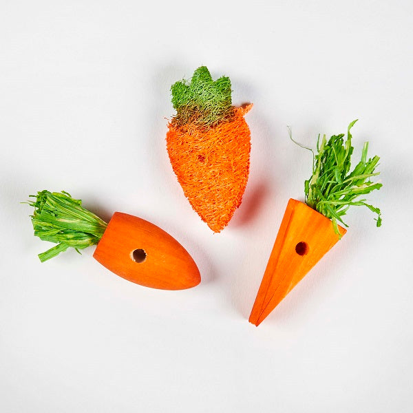 Juguete Set De 3 Zanahorias