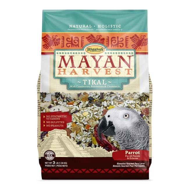Alimento Higgins Mayan Harvest Tikal Loro 3 Lb