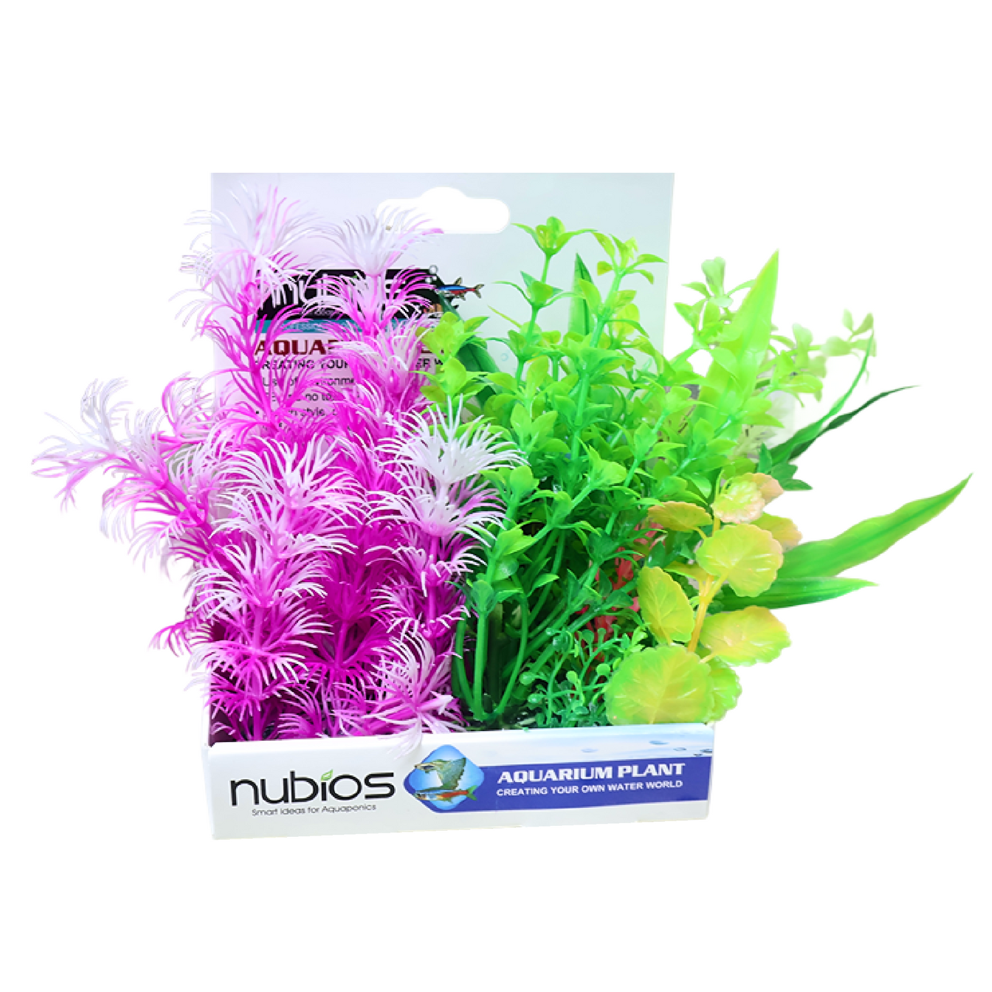 Kit De Plantas Plásticas Para Pecera 03- 4"