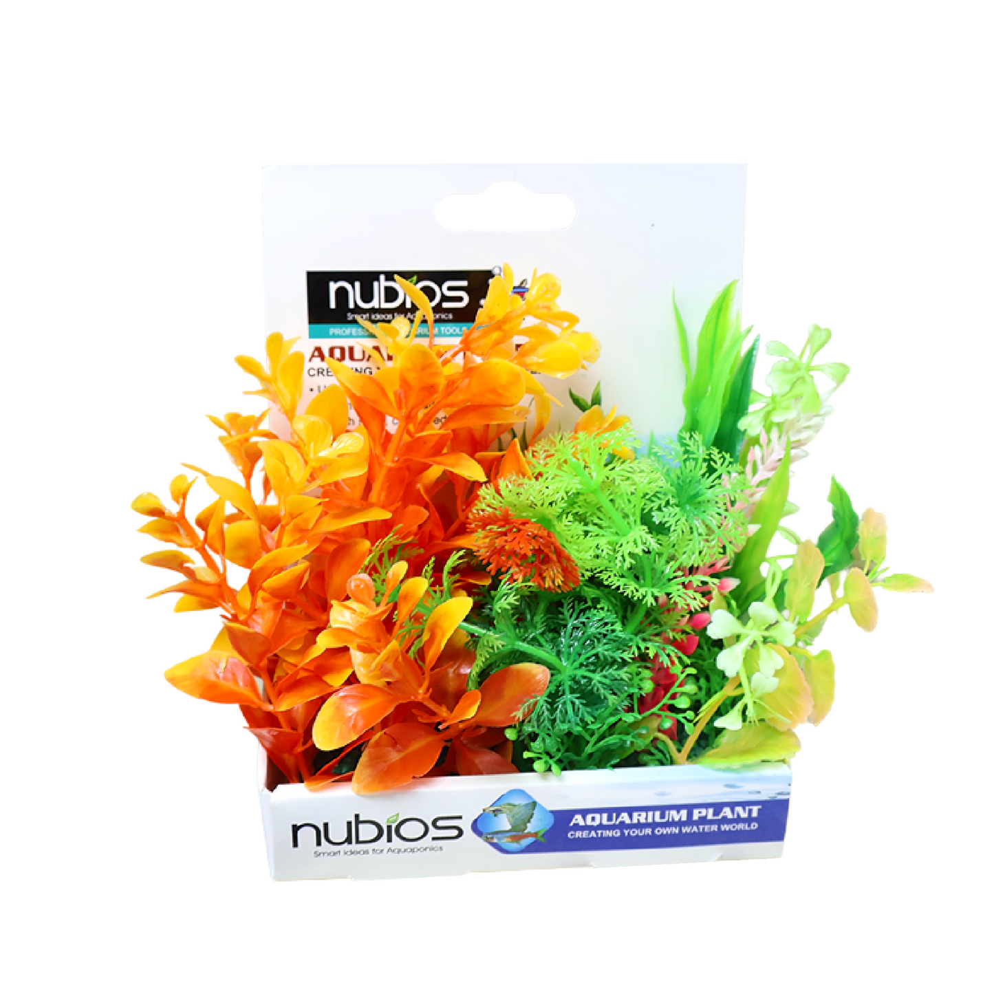 Kit De Plantas Plásticas Para Pecera 02- 4"