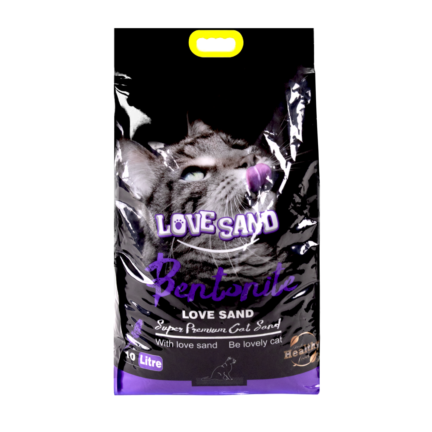 Arena para Gato Lovesand con Olor a Lavanda 8 Kg