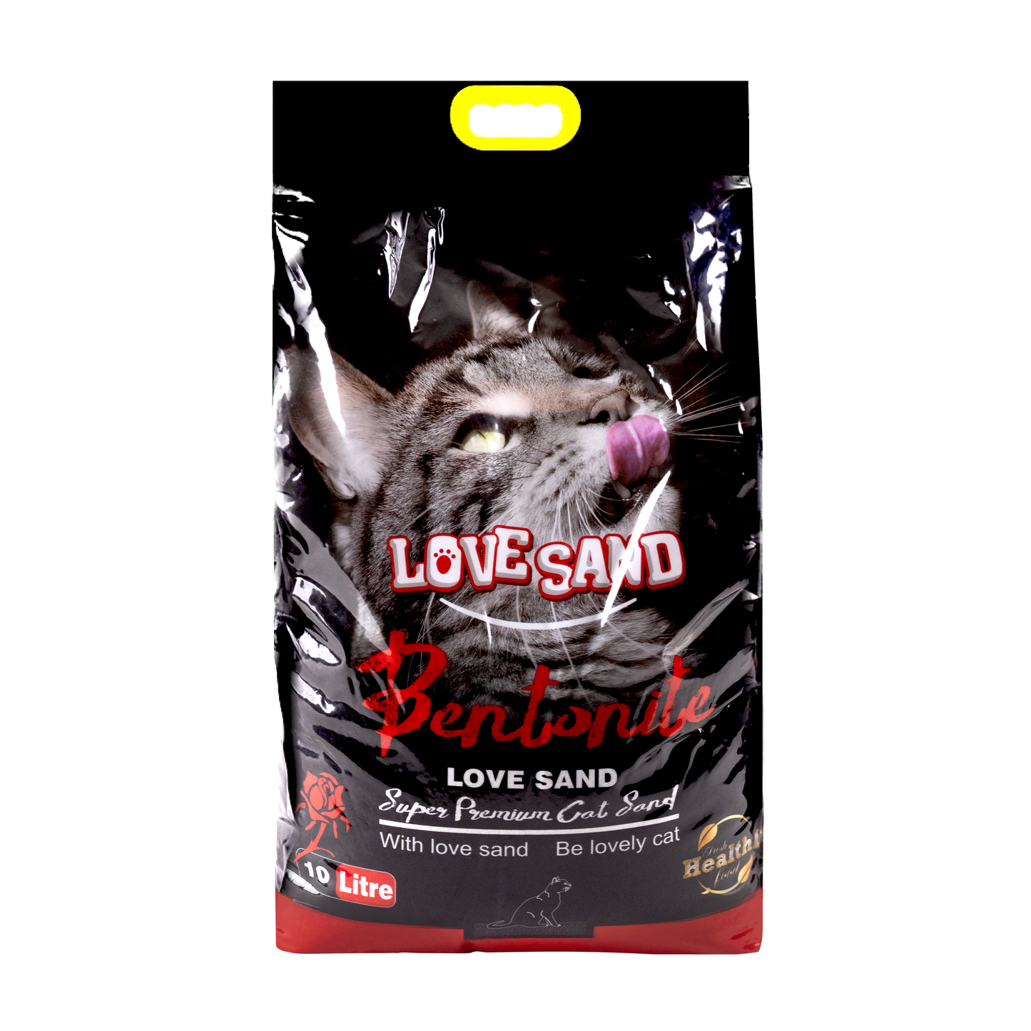 Arena para Gato Love sand Olor Rosa 8Kg