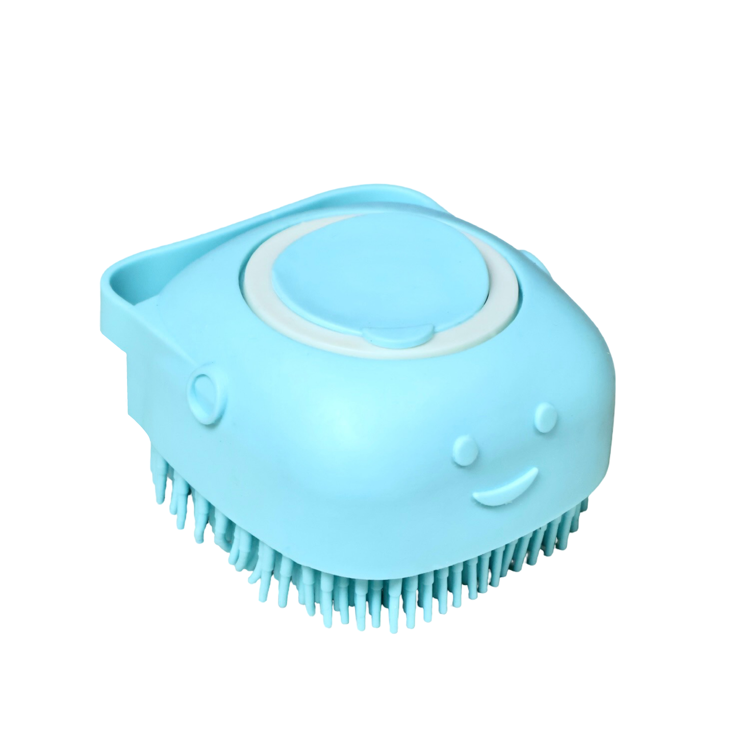 Cepillo de Baño para Mascota Azul