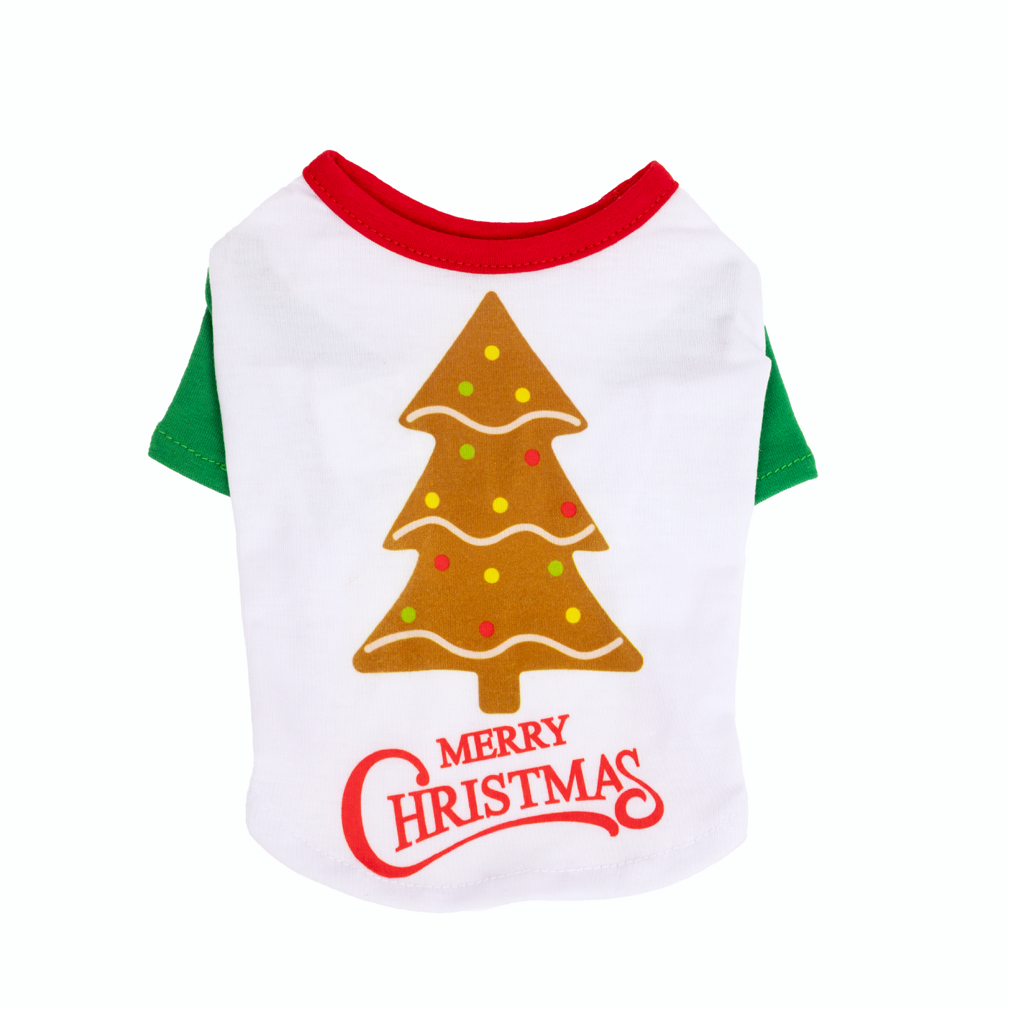 Sueter Blanco Arbol Navidad Chocolate Xs