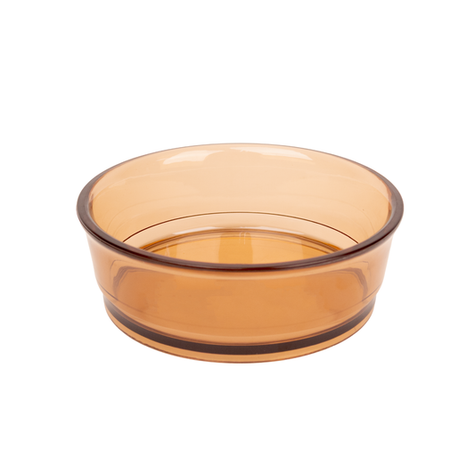 Bowl Transparente Para Mascota M