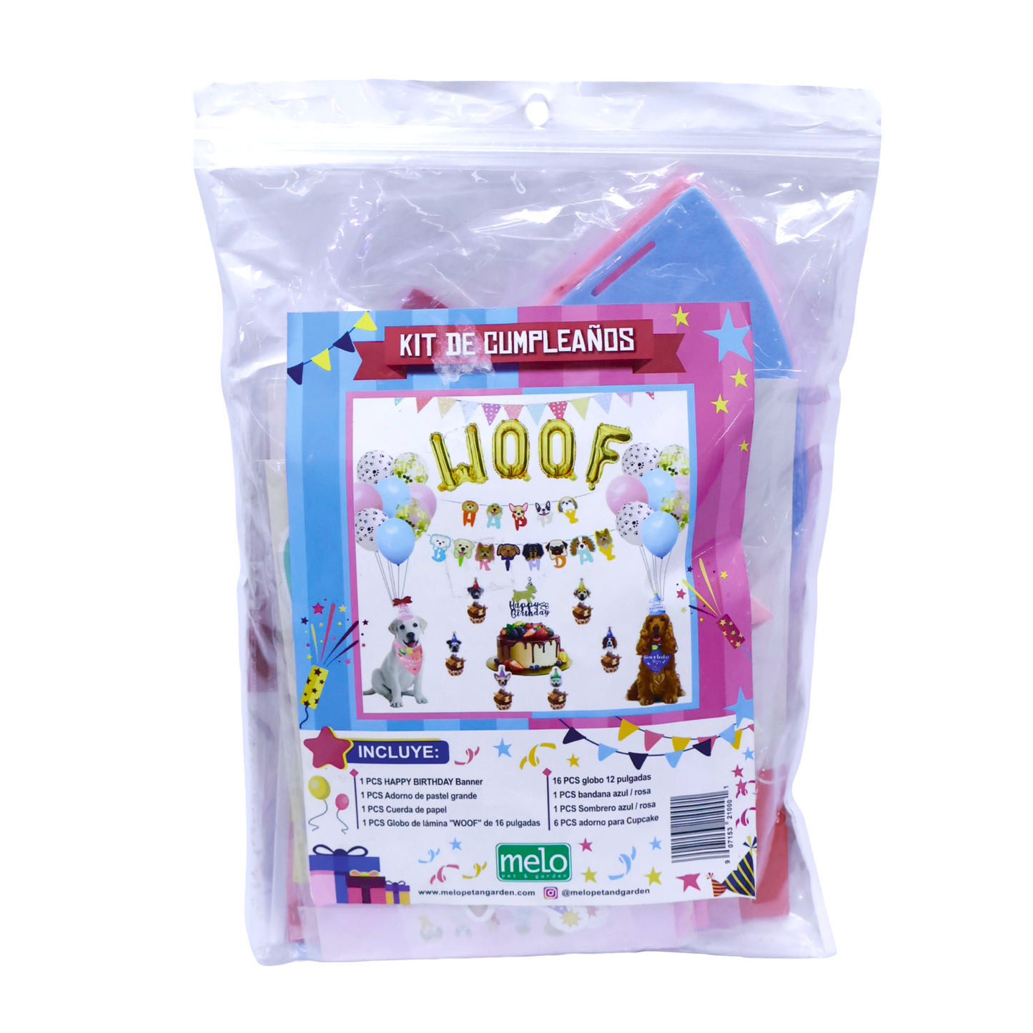Set para Fiesta de Cumpleaños Perro