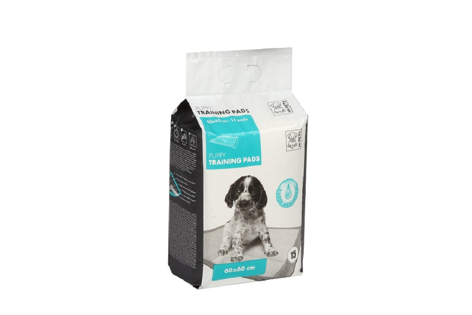 Pad de Entrenamiento para Cachorro M-Pets 60X60 cm 15 uds