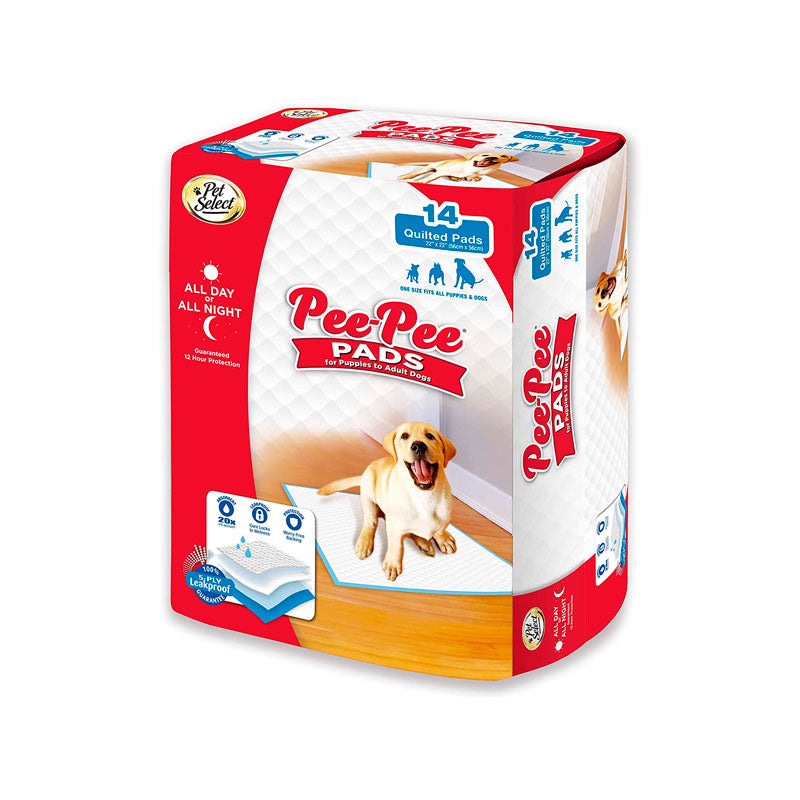 Pads para Cachorro Pee Pee Pads 14 unidades