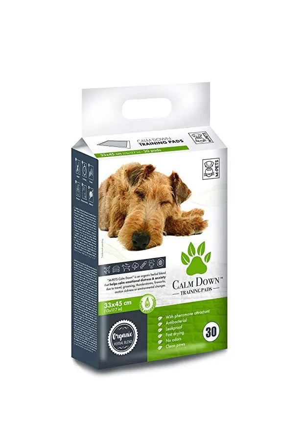 Pads para Perro M-Pets 33X45 con Tranquilizante 30 uds
