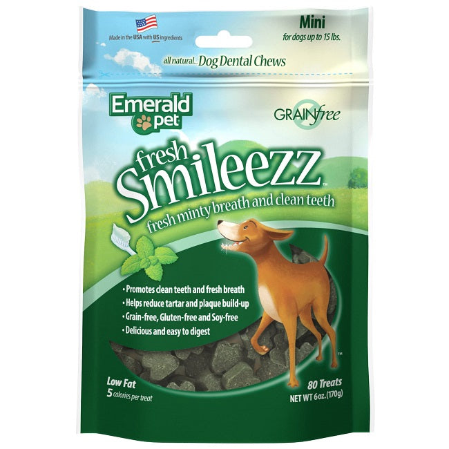 Snack Emerald Pet Smileez para Perro Mini 6 Oz