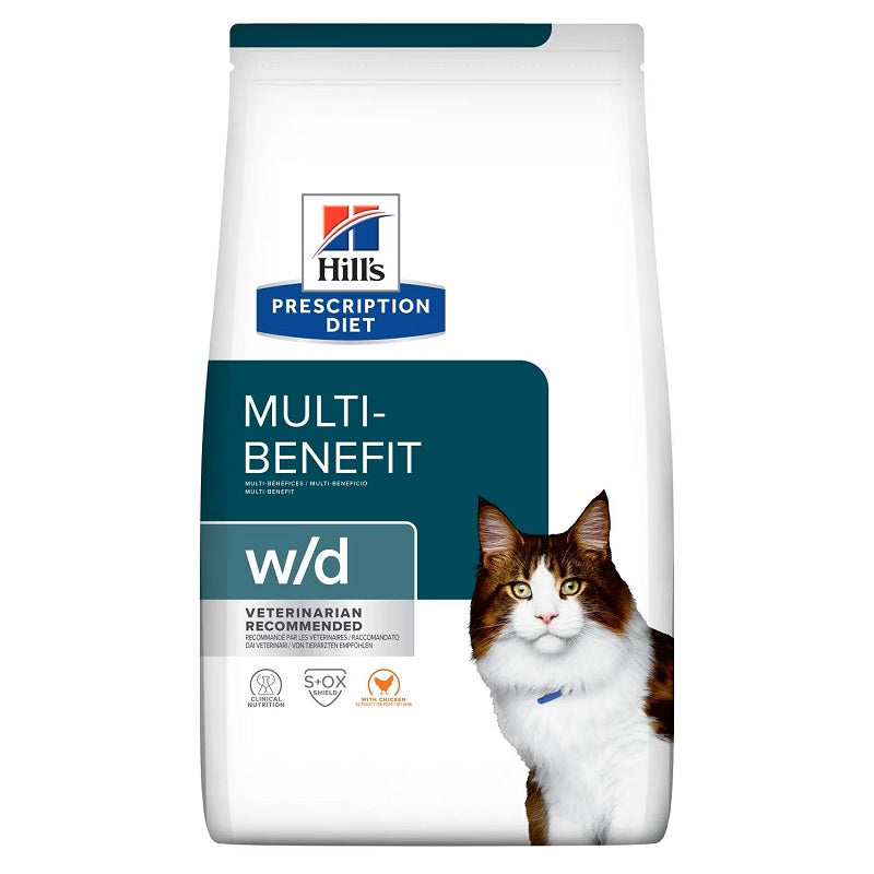 Alimento Seco Para Gatos Hills Prescription Diet W/D 4 LB