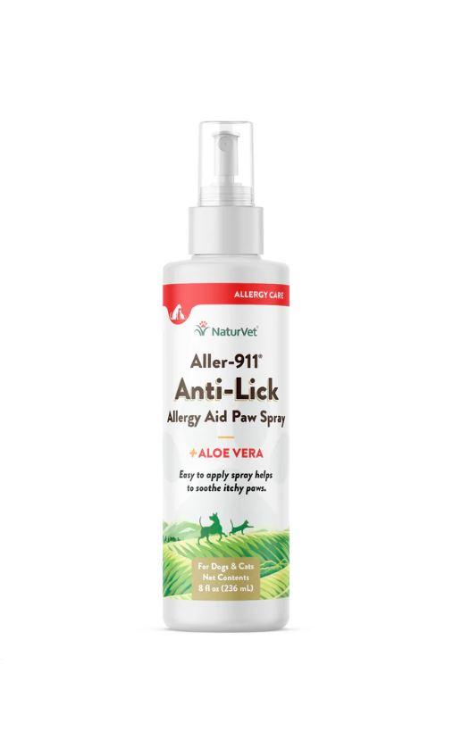 Spray Anti Lamida NaturVet Aller-911 8 Oz