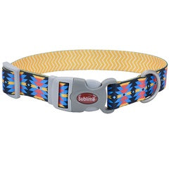 Collar Chevron Amarillo Azteca 1"