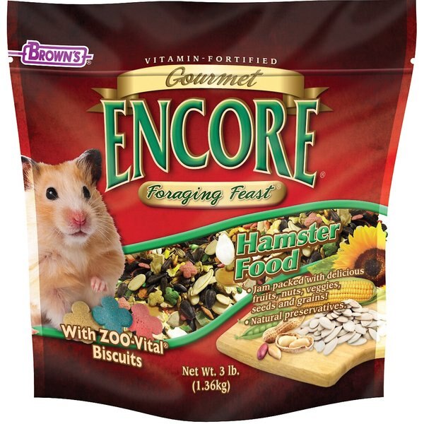 Gourmet hamster food best sale