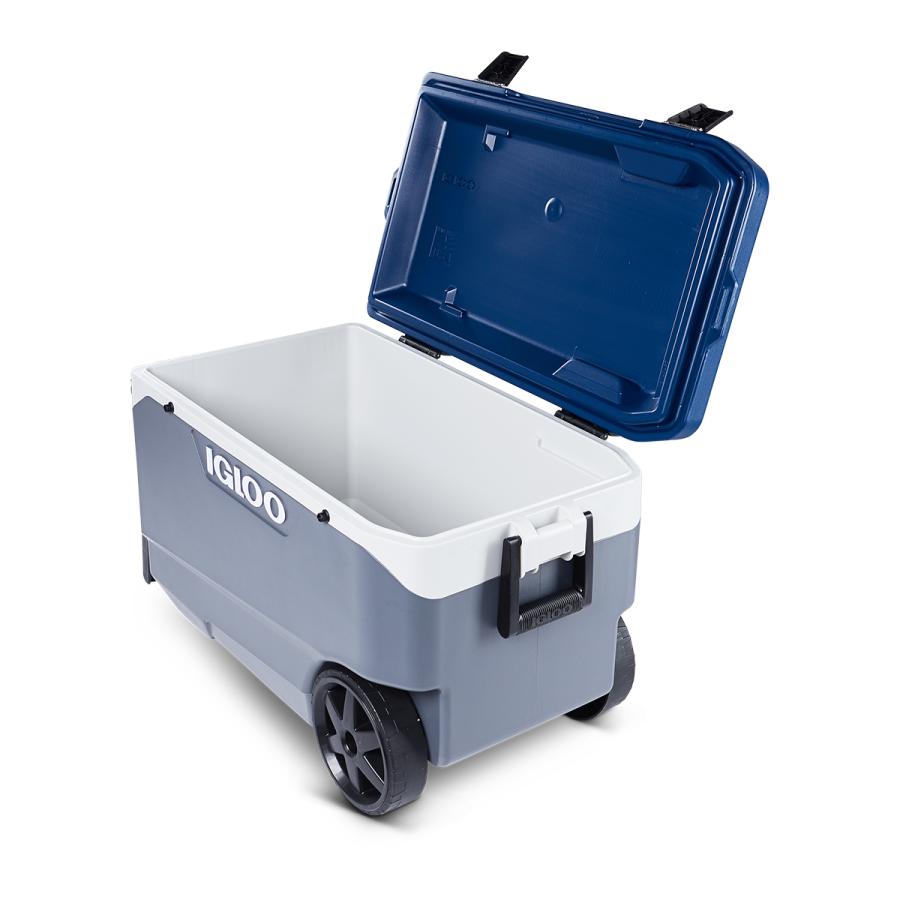 Cooler Igloo con Rueda Azul/Gris 90QT