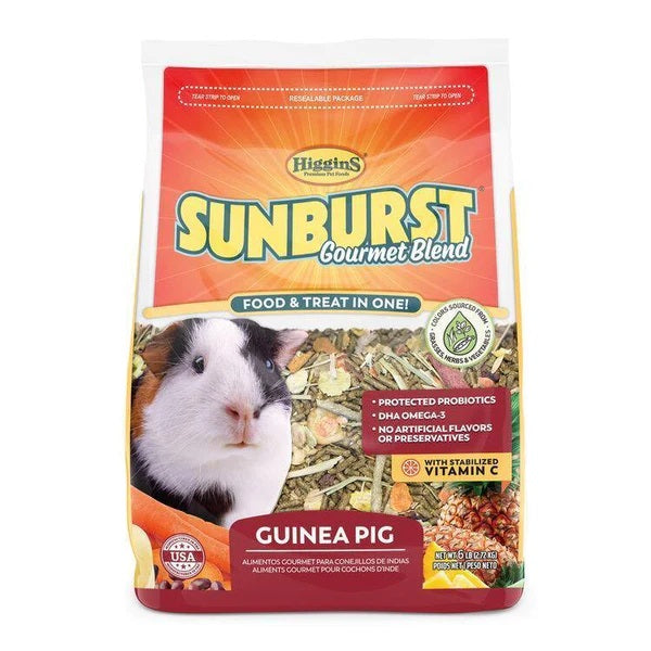 Alimento para Cobayo Higgins Sunburst 3 Lb