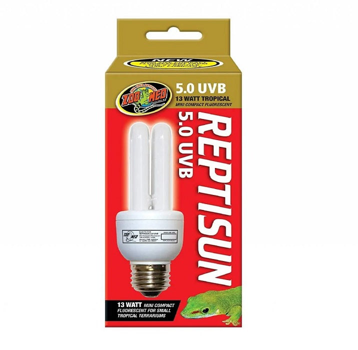 Foco Reptisun Mini 5.0 Uv13 Watts