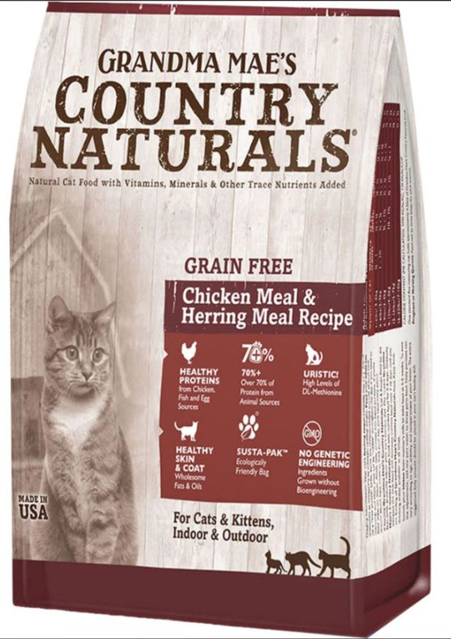 Alimento Grandma Mae's Gato Country Naturals Pollo 255g