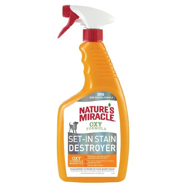 Limpiador Nature Miracles Orange Oxy para Perros 24 Oz MELO Pet and