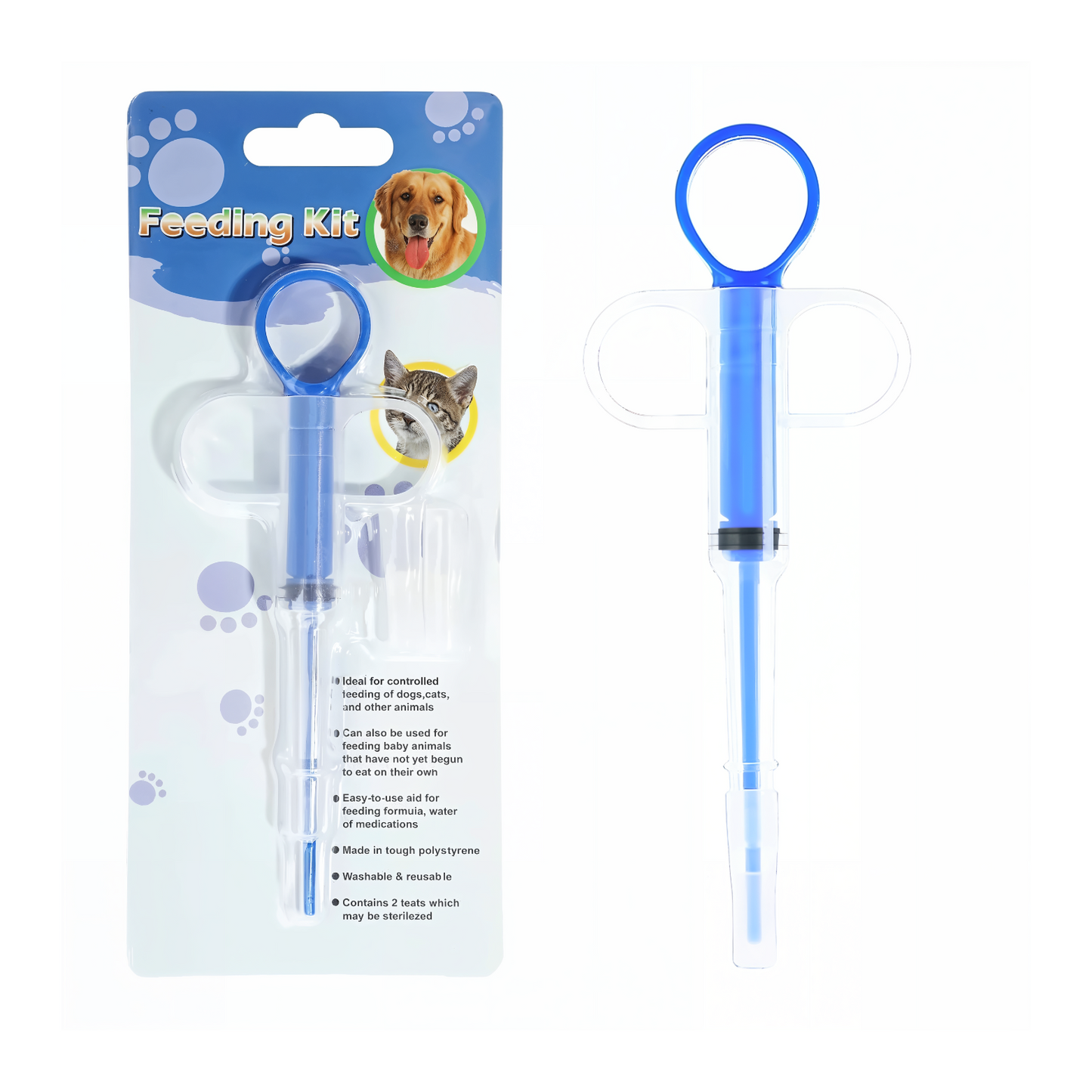 Jeringa para Alimentar Cachorros