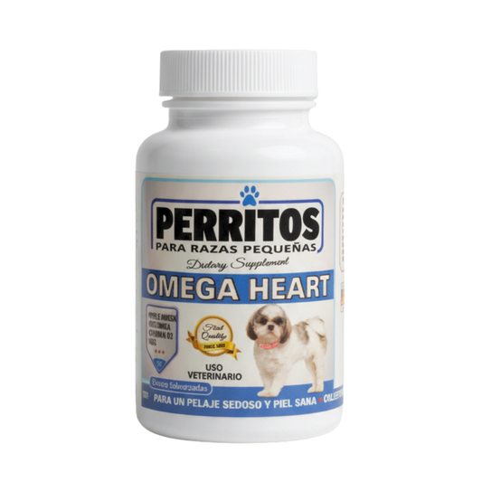 Perrito Omega Heart Raza Pequeña/ 60 Tab