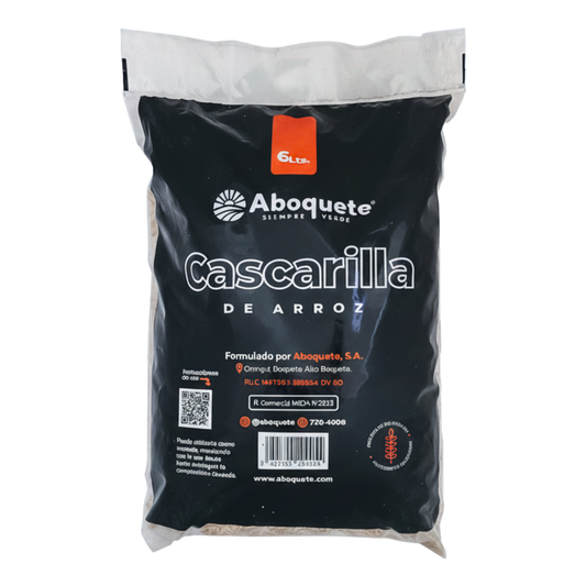 Cascarilla de Arroz Aboquete 6 L
