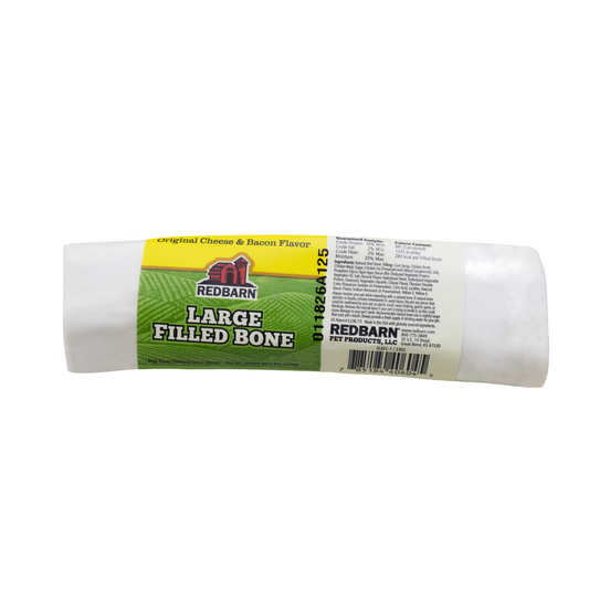 Snack Hueso Largo Relleno Queso y Tocino