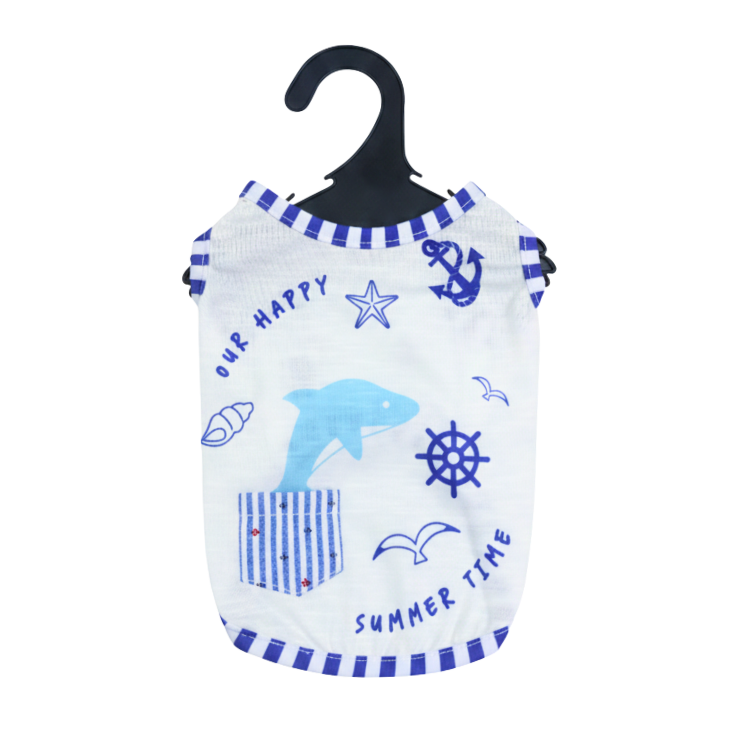 Sueter para Mascota Delfin Azul/ S