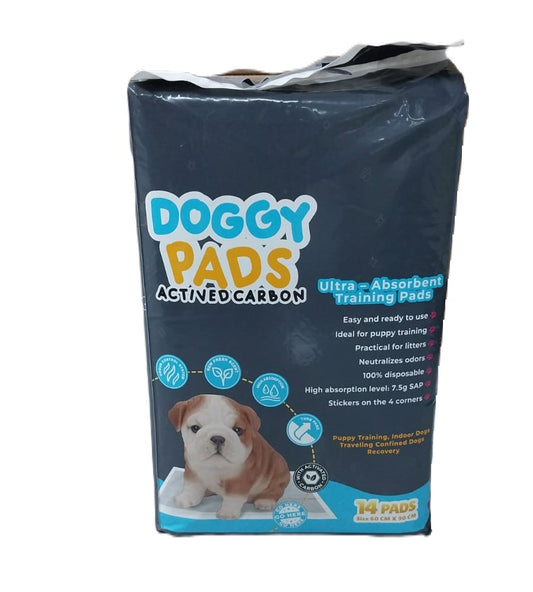 Doggy Pads Carbón 60X90 14 Unidades