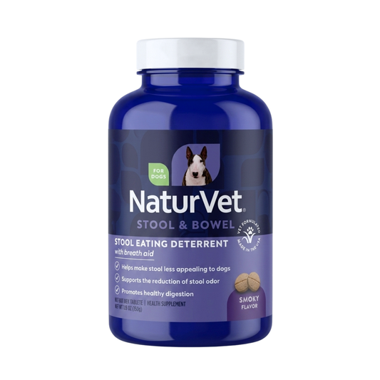Tabletas NaturVet Control de Coprofagia 60 unidades