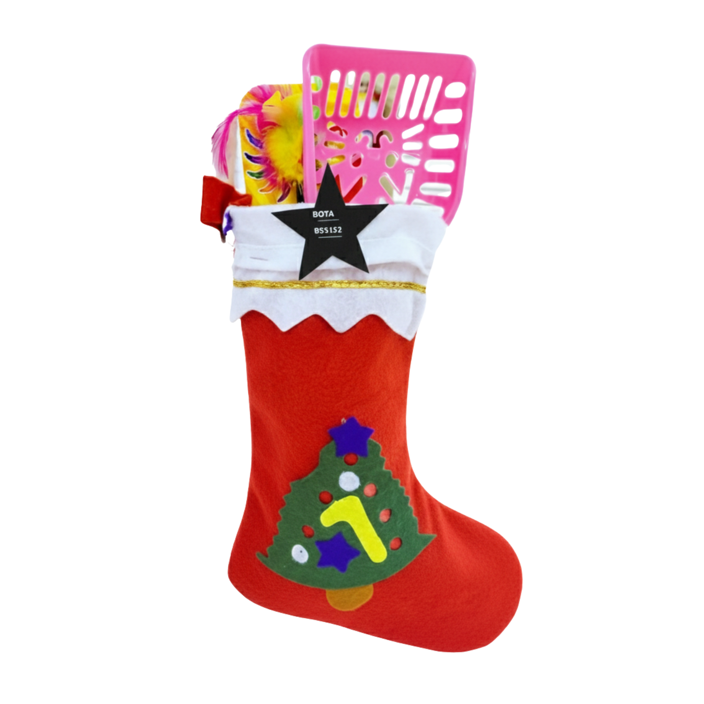 Bota Navideña para Gato