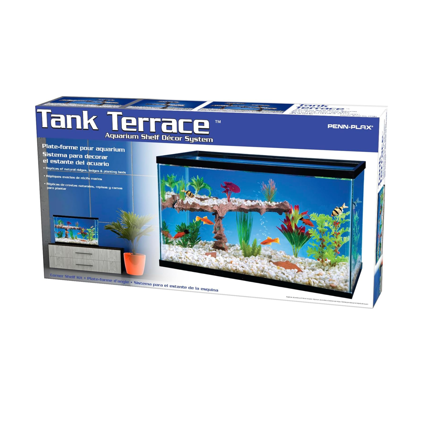 Adorno Terraza Para Acuario