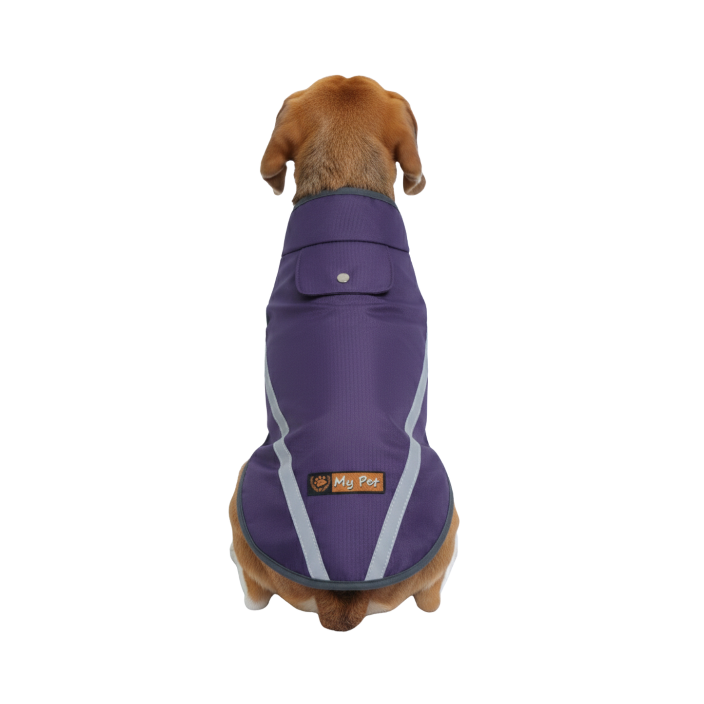 Capote Para Mascota Morado Oscuro/ M