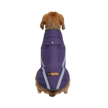 Capote Para Mascota Morado Oscuro/ M