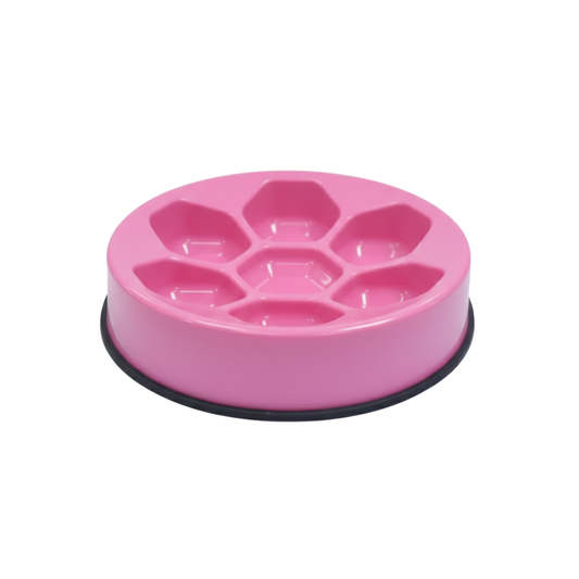 Plato Cavity Rosa Para Perros