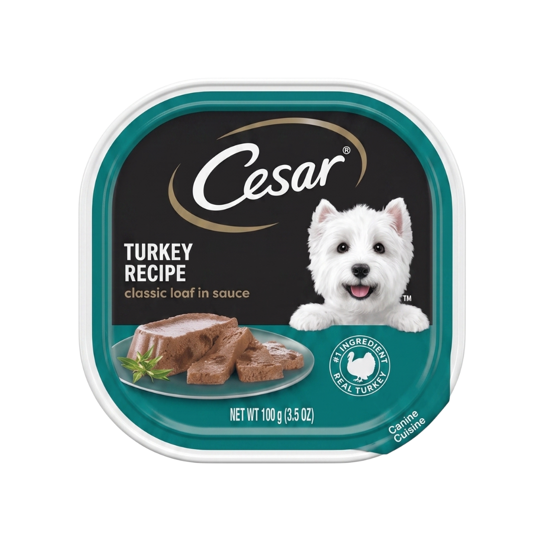 Alimento Cesar Sabor a Pavo 100GR