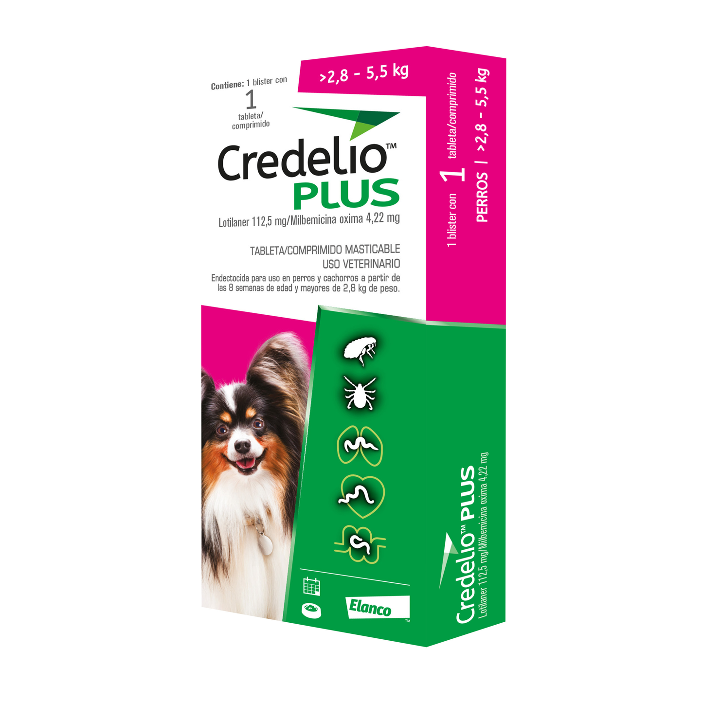 Desparasitante Credelio Plus 1 Tableta