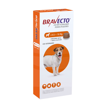Desparasitante Externo Bravecto para Perros 3 Meses