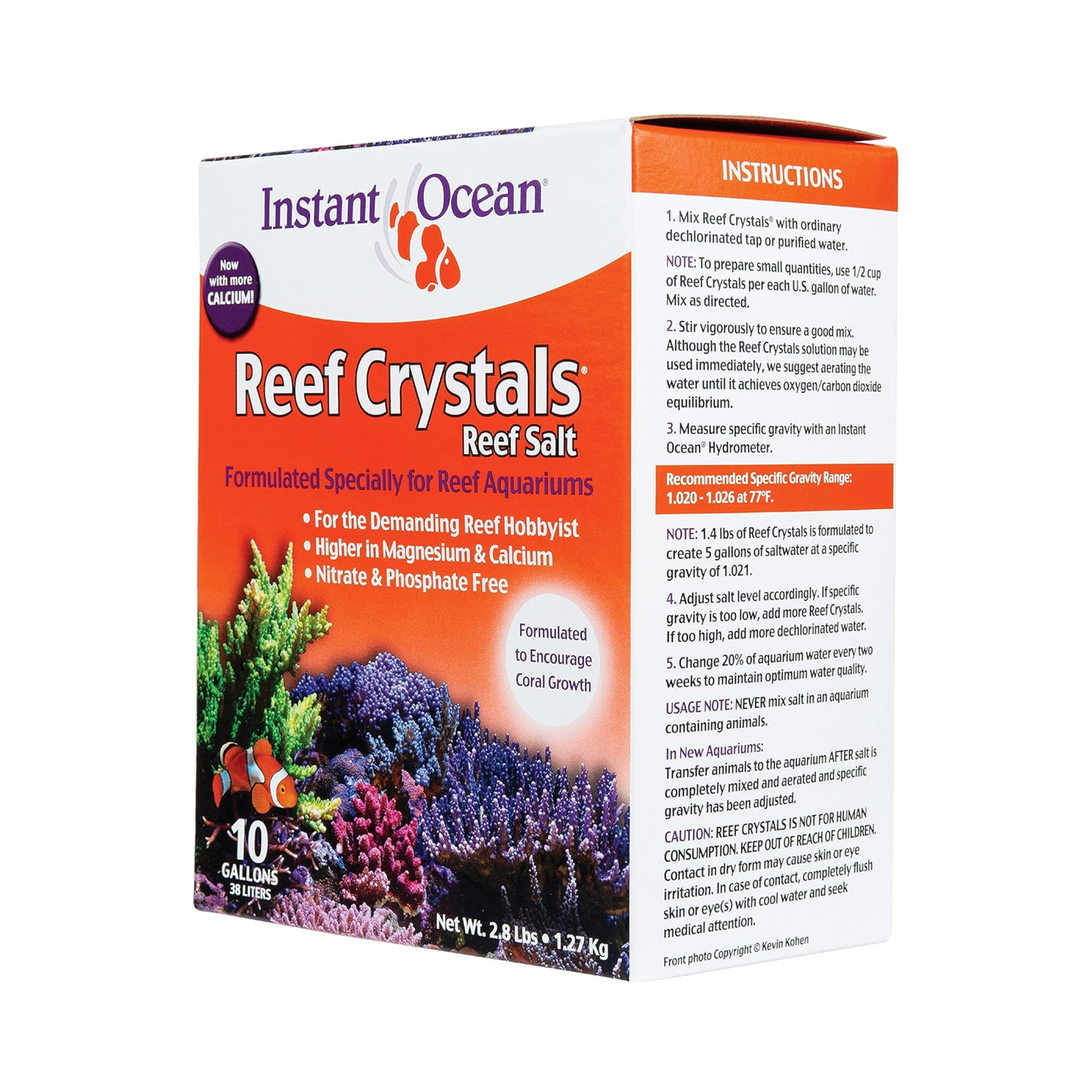 Sal Para Acuario Reef Salt /10 GAL