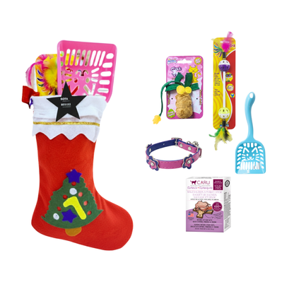 Bota Navideña para Gato