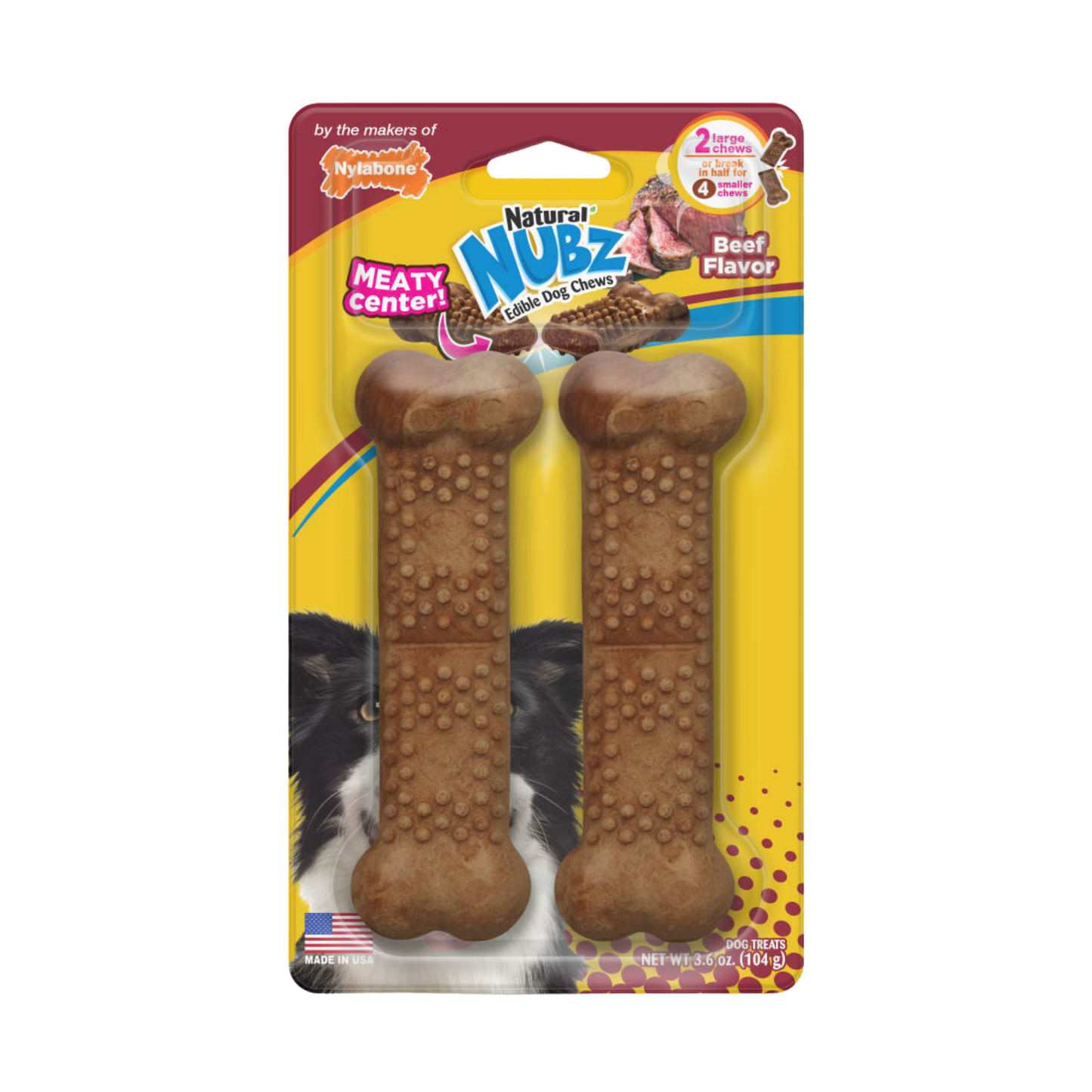 Snack Nubz Relleno de Carne De Res  2Ud